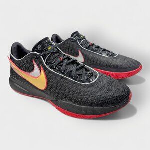 Nike LeBron 20 Trinity Low Black/Red/Gold Men’s Size 18 DJ5423-001 NWOB